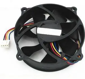 FOR A9225-28BB-4AP-F1 9025 9C Fan round Double Ball 4-Wire Temperature Control Speed Regulation Static Sound 770-2650 Rpm