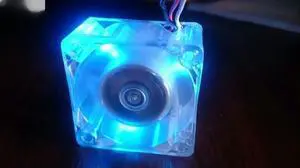 FOR Computer LED light cooling fan DASA0420R2M -001 P/N E43121-001 4cm 40mm DC 12V 0.15A 40*40*20mm