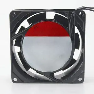 FOR For SF23080AT 2082HBL.GN 8cm 8025 80mm fan AC 220V~230V Metal frame for fish tank cabinet cooling fan