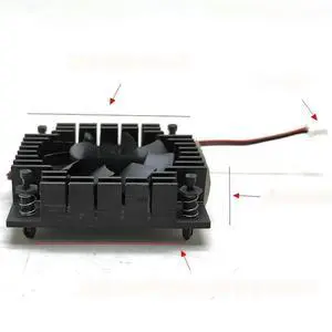 FOR 50*50 * 12MM Industrial Motherboard CPU North Heatsink 4010 Bracket Graphics Card Fan Bore Distance 2.6CM