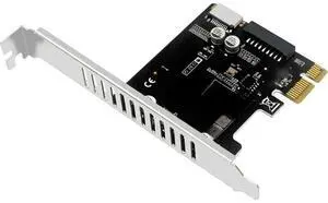 FOR PCI Express Card Type-E Expansion Card PCI-E To USB3.0 (19/20 pin) Converter Card pcie Type-E Front Panel Type-C Expansion Card