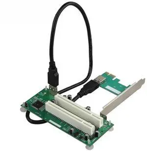 FOR PCI-Express to PCI Adapter Card PCIe to Dual Pci Slot Expansion Card USB 3.0 Add on Cards Converter TXB093 FOR PCI-Express to PCI Adapter Card PCIe to Dual Pci Slot Expansion Card USB 3.0 Add on Cards Converter TXB093