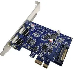 FOR PCIe 2 ports usb External 2 port 9pin 9-pin USB2.0 expansion card usb PCI-E adapter converter card