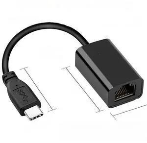 FOR 2500Mbps Type-C 2.5G External Wired Ethernet RTL8156 USB3.1 RJ45 Converter Lan Adapter For Win10
