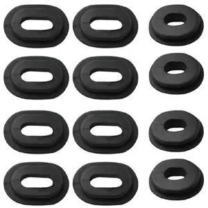 Motorcycle Side Cover Rubber Grommet 12pcs Motorcycle Side Cover Rubber Grommet 12pcs