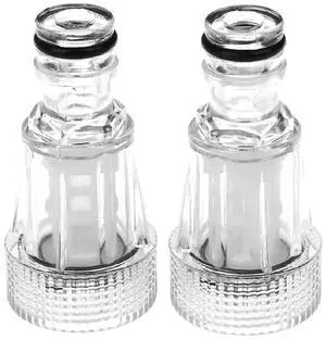 Transparent Female Quick Connector Filter 2pcs Transparent Female Quick Connector Filter 2pcs