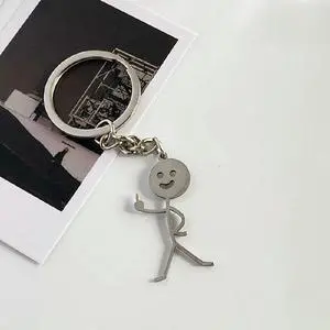 Middle Finger Couple Keychain Pendant Middle Finger Couple Keychain Pendant