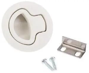 Flush Pull Slam Latch Handle RV Marine Boat Cabin Flush Pull Slam Latch Handle RV Marine Boat Cabin