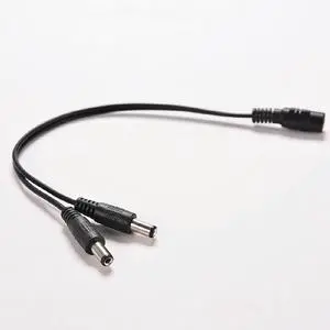 DC CCTV Power Splitter 1F to 2M 5.5x2.1 DC CCTV Power Splitter 1F to 2M 5.5x2.1