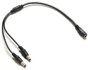 DC 12V Y Splitter 1F to 2M for CCTV DC 12V Y Splitter 1F to 2M for CCTV