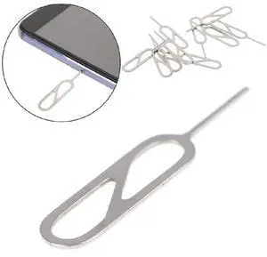 SIM Card Tray Pin Ejector Removal Needle 10pcs SIM Card Tray Pin Ejector Removal Needle 10pcs