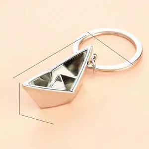 Sailboat Metal Keychain Key Ring Sailboat Metal Keychain Key Ring