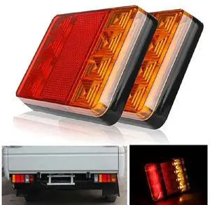 12V Waterproof Rear Tail Light for Trailer Caravan 12V Waterproof Rear Tail Light for Trailer Caravan