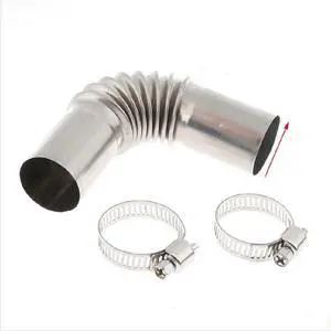 25mm 27mm Heater Exhaust Elbow Connector with Clip 25mm 27mm Heater Exhaust Elbow Connector with Clip