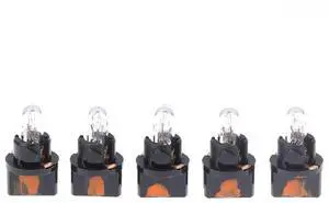T5 12V1.2W Indicator Bulb 5PCS T5 12V1.2W Indicator Bulb 5PCS