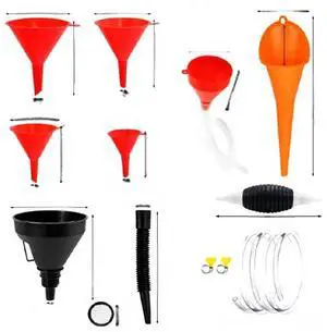 Plastic Funnel Set Wide Mouth Plastic Funnel Set Wide Mouth