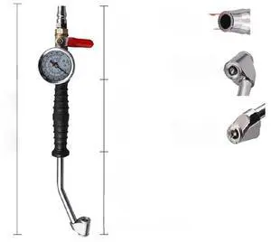 Tire Inflator Gauge 0-15Bar/220Psi Tire Inflator Gauge 0-15Bar/220Psi