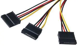 4-Pin Molex to 3 SATA Power Splitter 4-Pin Molex to 3 SATA Power Splitter