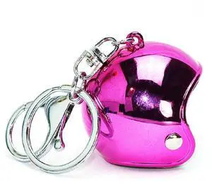 Plastic Motorcycle Helmet Keychain Cute Safety Pendant Plastic Motorcycle Helmet Keychain Cute Safety Pendant