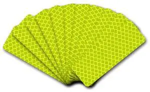 Bumper Reflective Sticker 3x8cm 10pcs Bumper Reflective Sticker 3x8cm 10pcs