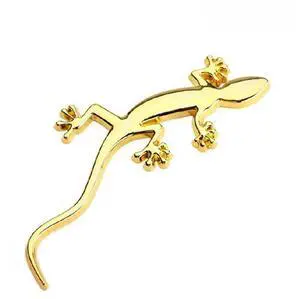 3D Lizard Gecko Reflective Car Metal Badge Sticker 3D Lizard Gecko Reflective Car Metal Badge Sticker