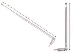 4/7-Section Telescopic TV Antenna 765mm 4/7-Section Telescopic TV Antenna 765mm