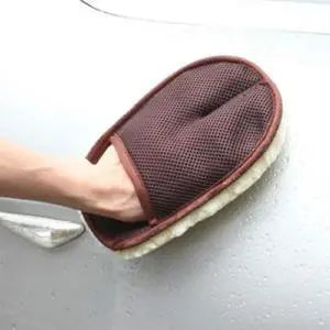 Plush Vehicle Wash Mitten Glove Plush Vehicle Wash Mitten Glove