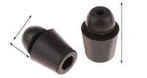 Door Bumper Rubber Absorber 10pcs Door Bumper Rubber Absorber 10pcs