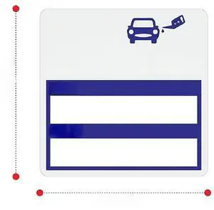 NEXT SERVICE DUE Sticker Roll 100/150pcs NEXT SERVICE DUE Sticker Roll 100/150pcs