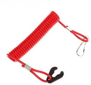 Boat Motor Kill Stop Switch Safety Tether 2.0m Boat Motor Kill Stop Switch Safety Tether 2.0m