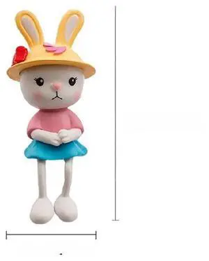 Little Hanging Feet Rabbit Car Decoration 4pcs Little Hanging Feet Rabbit Car Decoration 4pcs