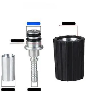 Pressure Washer Hose Insert Fitting M22 Pressure Washer Hose Insert Fitting M22