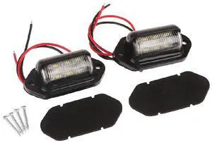 6" License Plate Light Truck 2pcs 6" License Plate Light Truck 2pcs