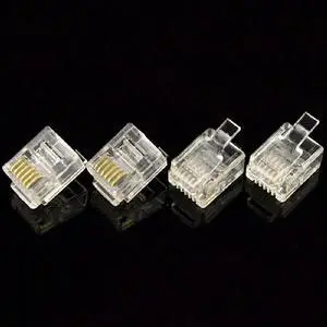 RJ12 6P6C Modular Plug 100P RJ12 6P6C Modular Plug 100P