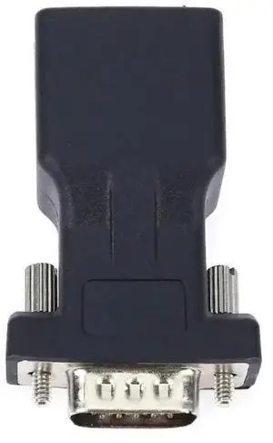 FOR RJ45 to RS232 Extender Male to LAN CAT5 CAT6 RJ45 Network Ethernet Cable Female Adapter Computer Extra Switch Converter FOR RJ45 to RS232 Extender Male to LAN CAT5 CAT6 RJ45 Network Ethernet Cable Female Adapter Computer Extra Switch Converter
