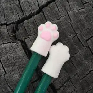 FOR 3Pieces Chewing-proof Silicone Pencil Top Silicone Pencil Tip Protectors Covers FOR 3Pieces Chewing-proof Silicone Pencil Top Silicone Pencil Tip Protectors Covers