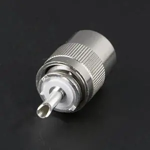 FOR UHF Male PL259 Plug Solder RG8 RG213 LMR400 7D-FB Cable Connector Silver FOR UHF Male PL259 Plug Solder RG8 RG213 LMR400 7D-FB Cable Connector Silver