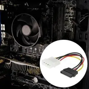 FOR 4Pin Male To 15Pin Female Power Cable 15Pin Extension Cord Hard Drive Disk Power Supply Cable Adapter For PC Desktop FOR 4Pin Male To 15Pin Female Power Cable 15Pin Extension Cord Hard Drive Disk Power Supply Cable Adapter For PC Desktop