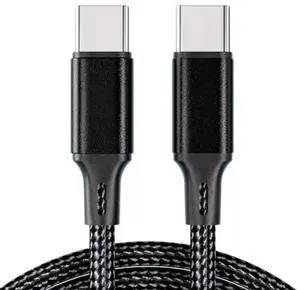 FOR 100W USB C Charging Cable Type C To Type C 1M Nylon Braided Fast Charging Cord For Phone 15 16 and More Gadgets FOR 100W USB C Charging Cable Type C To Type C 1M Nylon Braided Fast Charging Cord For Phone 15 16 and More Gadgets