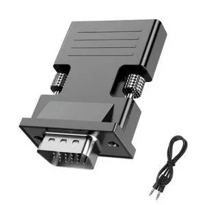 FOR VGA To HDMI-compatible Adapter Converter 1080P HDMI-compatible Female To VGA Adapter For PC Laptop HDTV Movie Projector FOR VGA To HDMI-compatible Adapter Converter 1080P HDMI-compatible Female To VGA Adapter For PC Laptop HDTV Movie Projector