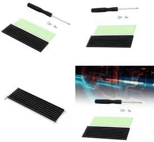 FOR Aluminum Heat Sink Heatsink Efficient for NVME SSD Improve Heat Dissipation FOR Aluminum Heat Sink Heatsink Efficient for NVME SSD Improve Heat Dissipation
