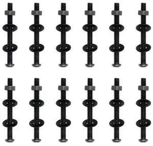 FOR 12PCS Carbon Steel Cage Screw Set Computer Case Cooling Fan Installation Screws Carbon Steel Socket Type with FOR 12PCS Carbon Steel Cage Screw Set Computer Case Cooling Fan Installation Screws Carbon Steel Socket Type with