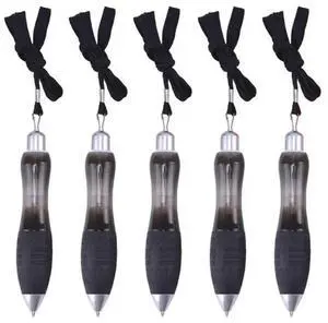 FOR Assorted Colorful Round Pens with Hanging- String Rope and Wide Barrel- Ballpoint Pens for Office Supplies Use FOR Assorted Colorful Round Pens with Hanging- String Rope and Wide Barrel- Ballpoint Pens for Office Supplies Use