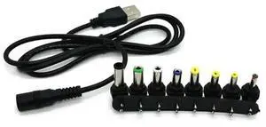 FOR USB Boosts USB to DC5521 5V Charging Cable 5V 5.5x2.1mm 8 Connecters Power Converters Line FOR USB Boosts USB to DC5521 5V Charging Cable 5V 5.5x2.1mm 8 Connecters Power Converters Line