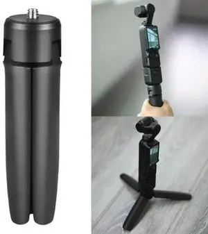 FOR Mini Tripod for Pocket 3 Action Camera Portable Tripod Stand Black Tripod Mount Selfie Tripod Outdoor Photography FOR Mini Tripod for Pocket 3 Action Camera Portable Tripod Stand Black Tripod Mount Selfie Tripod Outdoor Photography