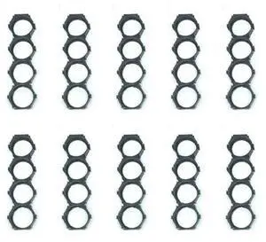 FOR 10Pieces 21700 Bracket 21700 Stand for Secure Stackings and Reliable Performances in Various Conditions FOR 10Pieces 21700 Bracket 21700 Stand for Secure Stackings and Reliable Performances in Various Conditions
