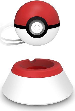 Charging Stand Bracket Compatible with Nintendo Switch 2018 Poke Ball Plus Controller Pokemon Lets Go Pikachu Eevee Game with 26ft TypeC Charger Cable  Nonslip Pad White  Red