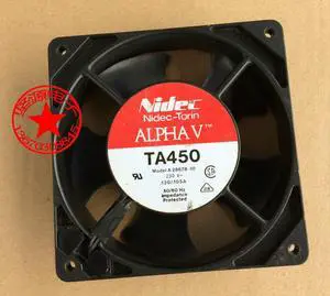 Nidec A28678-10 AC 230V 0.13A 120x120x38mm 2-pin Server Cooling  Fan