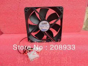 For Power supply fan of the the 12V 0.21A EZF12025 12CM12 cm chassis fan silent fan ++cooling fan
