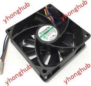 SUNON PF70251VX-Q02U-S99 DC 12V 2.46W 70x70x25mm 4-wire Server Cooling  Fan